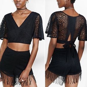 Express Crochet Crop Top